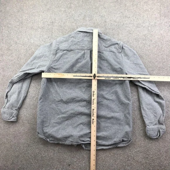 Eddie Bauer Shirt Mens Medium Cotton Flannel Lot Of 4 Button Up Relaxed Fit - Picture 5 of 9